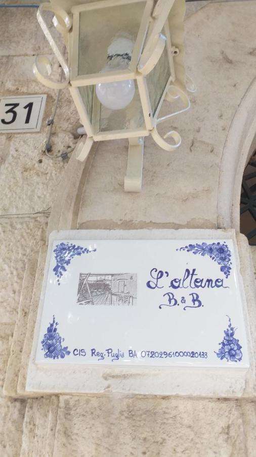 Altana Di Tufo Bed & Breakfast Molfetta Bagian luar foto
